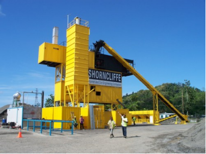 林泰阁CSD1500型双筛网滚筒型标准集装箱式沥青搅拌站