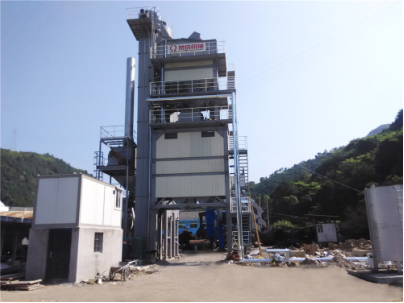 泉成机械QC-1000固定式沥青搅拌设备