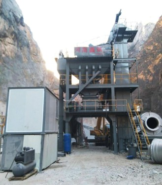 鑫筑 XZ1000X 型强制式沥青搅拌设备